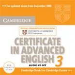 Cambridge Certificate in Advanced English (NEW edition for revised exam 2015) CAE 3 Audio CDs (2)