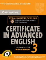 Cambridge Certificate in Advanced English (NEW edition for revised exam 2015) CAE 3 Self-study Pack (Student's Book with answers and Audio CDs (2)) 