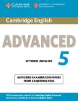 Cambridge Certificate in Advanced English (NEW edition for revised exam 2015) CAE 5 Student's Book without answers 