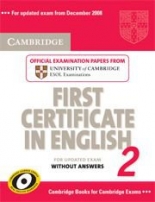 Cambridge First Certificate in English Practice Tests (NEW edition for revised exam 2015) 2 Student's Book without answers