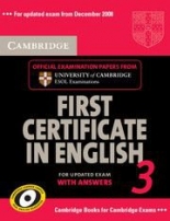 Cambridge First Certificate in English Practice Tests (NEW edition for revised exam 2015) 3 Student's Book with answers