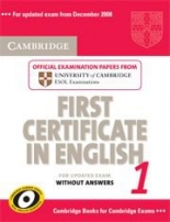 Cambridge First Certificate in English Practice Tests (NEW edition for revised exam 2015) 1 Student's Book without answers