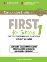 Cambridge English First for Schools Practice Tests First for Schools 1 NEW Student's Book without Answers