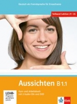 Aussichten A2.2 Kurs-/Arbeitsbuch + 2 Audio-CDs + DVD