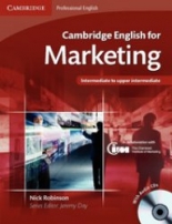 Cambridge English for Marketing Student‘s Book with Audio CD